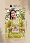 Risha By Kadlee Viscose Weaving Kurti With Bottom Dupatta Wholesale Online
